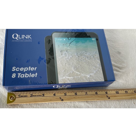 Q Link Wireless Scepter 8 Tablet Black 8 Inch IPS Display  Q Link Wireless Scepter 8 Tablet Android 11 8in IPS 16GB Black New NWT
